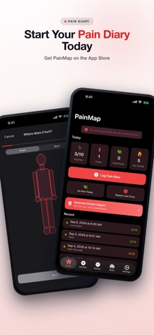 PainMap Body Pain Tracker Screenshot 7 of 7