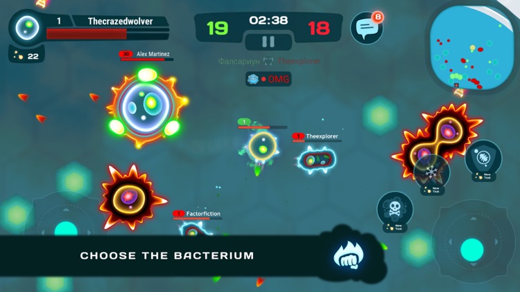 Bacter.io: Spore Evolution 3D screenshot-0