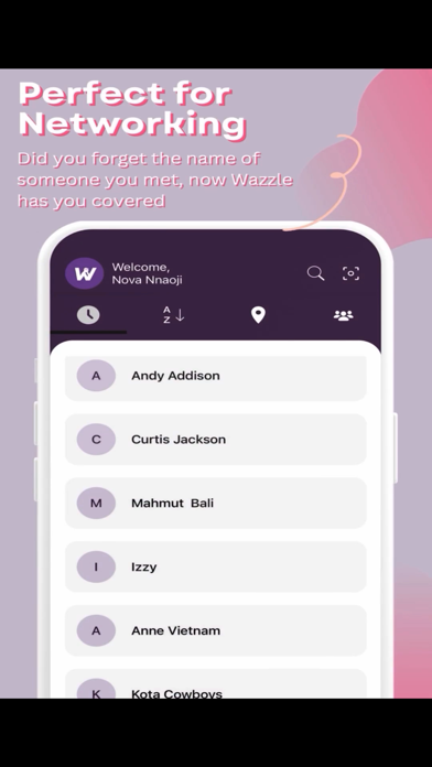 Wazzle - Memory & Contacts iPhone screenshot 7 - Utilities app