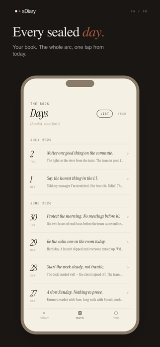 sDiary Screenshot 4 of 8