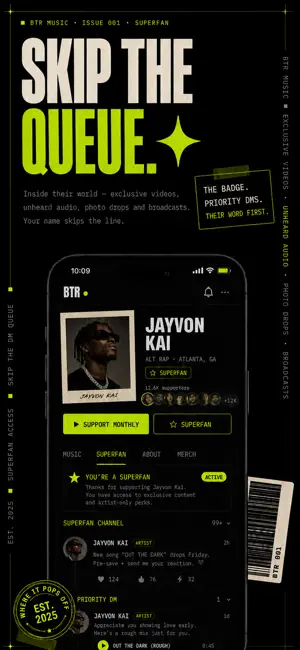 BTR Music: Hip Hop & Afrobeats screenshot 4