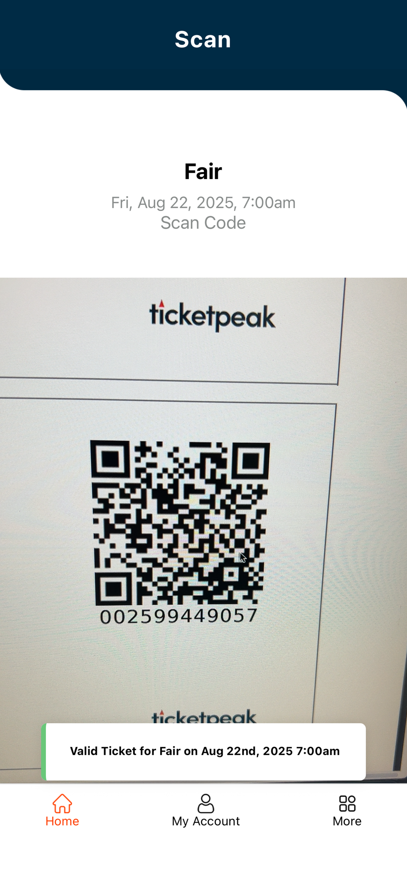 TicketServices Check-in screenshot 4