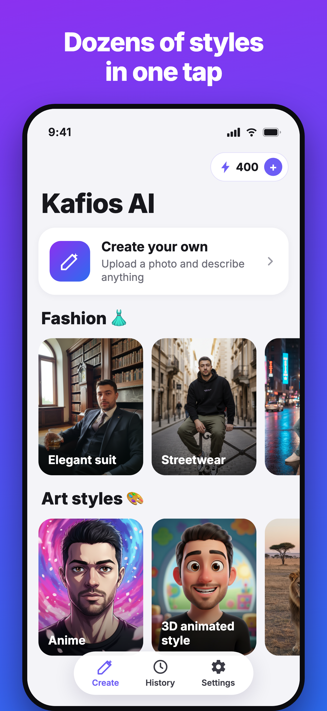 Kafios: AI Photo Editor screenshot 4
