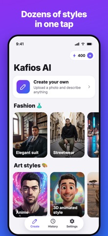 Kafios: AI Photo Editor App Store preview screenshot 4