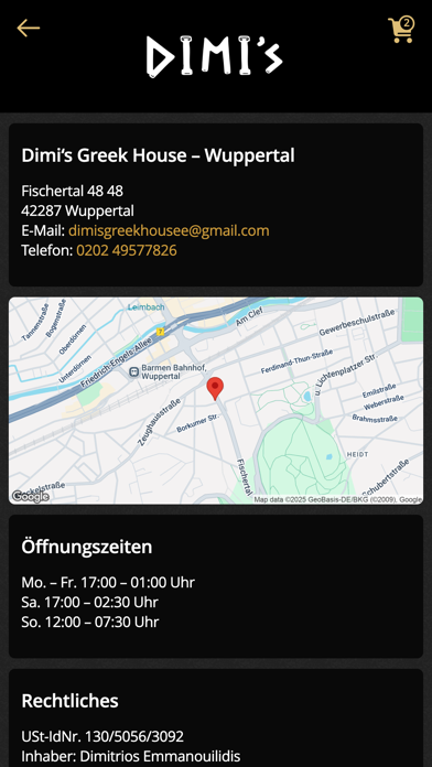 Dimi‘s Greek House Wuppertal screenshot