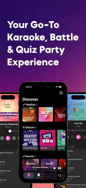 KaraFun: Karaoke, Battle, Quiz iPhone screenshot 1