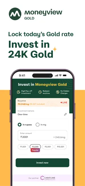 Moneyview: Loans, Credit Cards iPhone screenshot 3