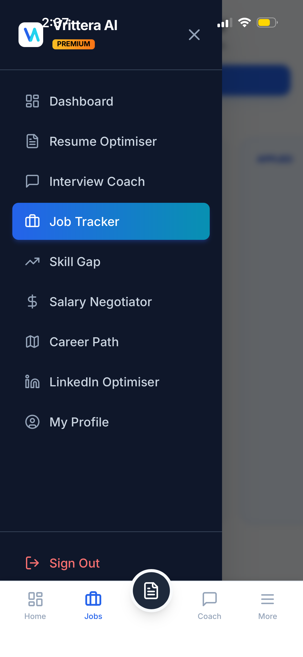 Vrittera – AI Career Coach screenshot 5