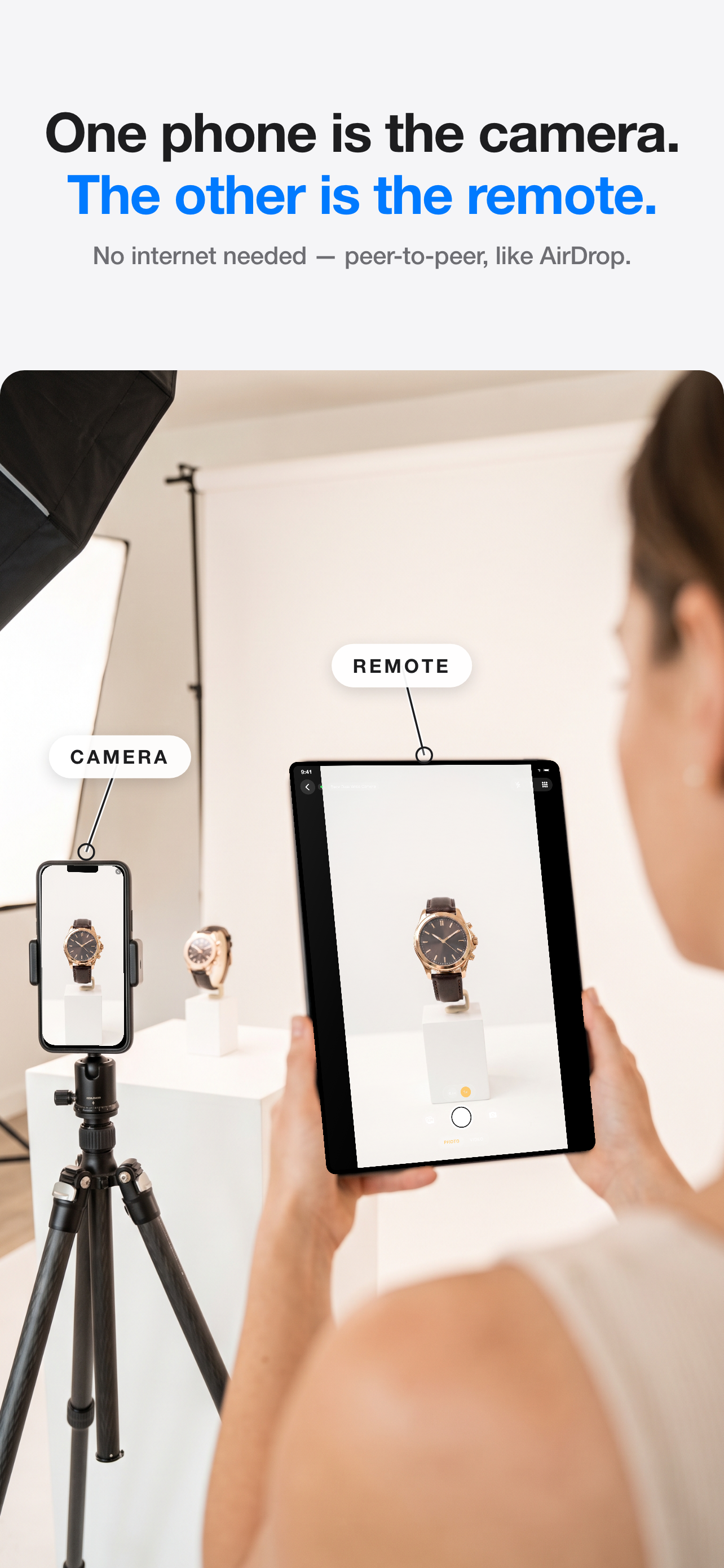 Remote Shutter: camera connect screenshot 2