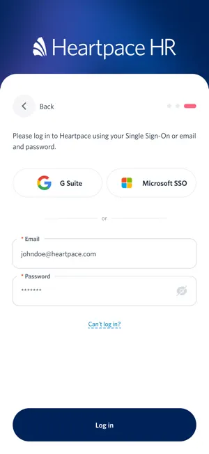 Heartpace HR screenshot 2