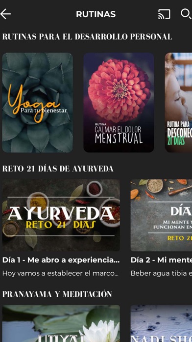 Televisión Consciente - Yoga Screenshot