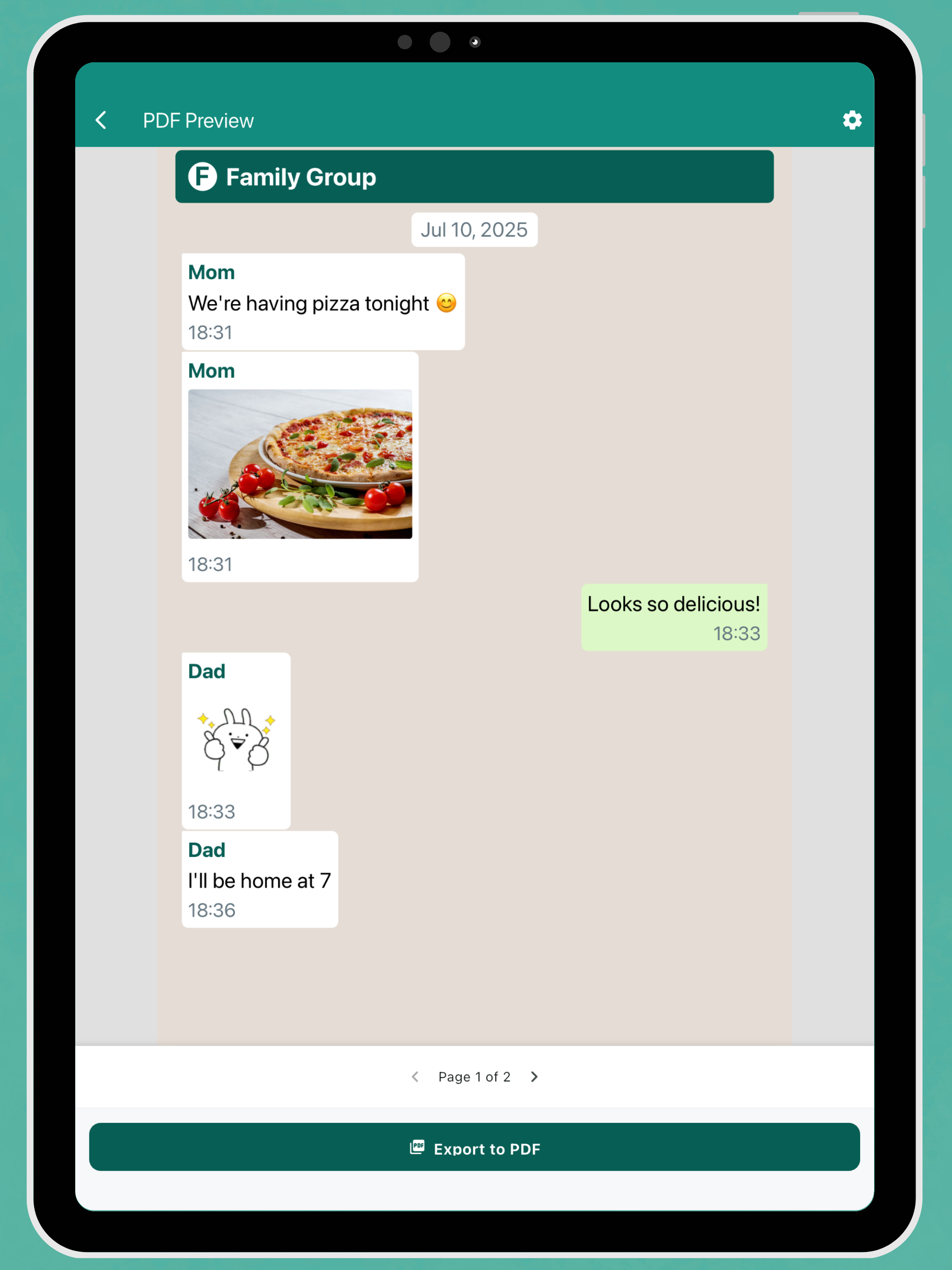 WA Chat Export Viewer screenshot 9