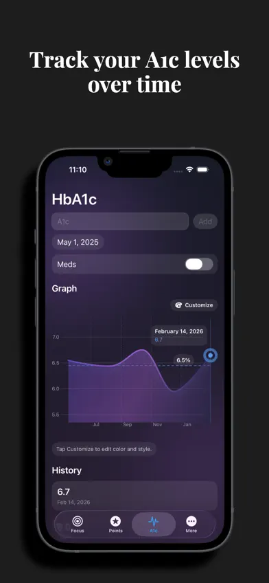 HealthyA1c screenshot 3