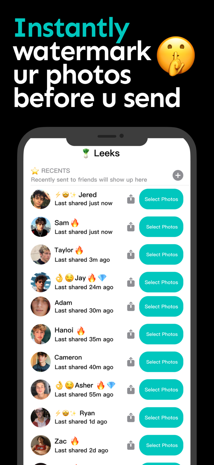 Leeks Easy Watermark Ur Photos