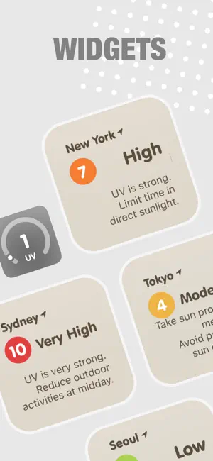 UVmeter - UV Index & Forecast screenshot 1