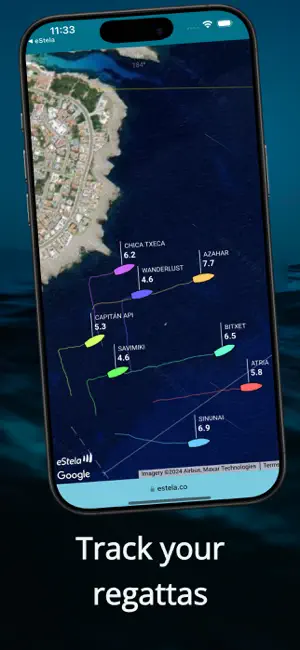 eStela: Regatta GPS Tracker screenshot 1