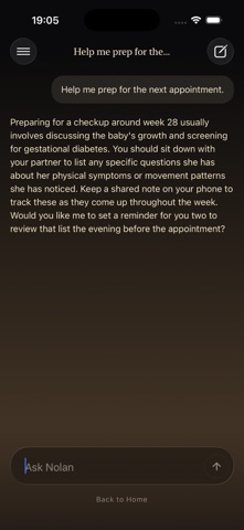 Tandem: Pregnancy Together iPhone screenshot
