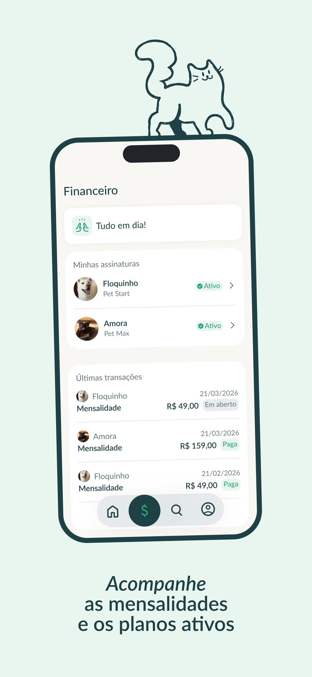 Dog Life: plano de saúde pet screenshot 4