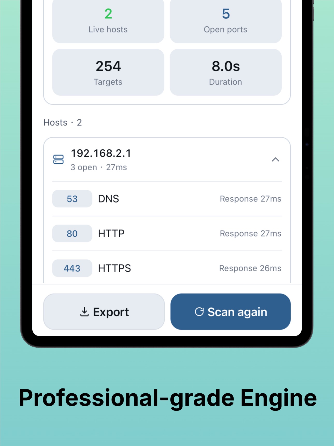Screenshot 4 of Port Scan Go