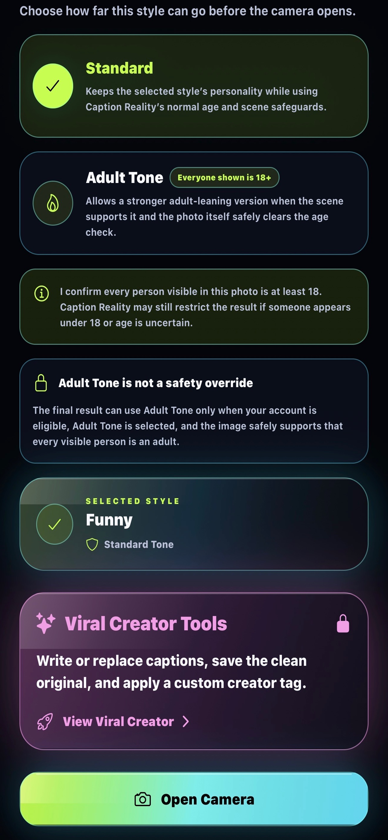 Screenshot 5 of Caption Reality