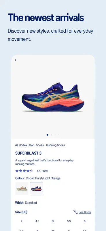 ASICS screenshot 3 of 6