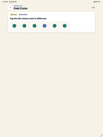 iFox Thinking Game Box iPad screenshot