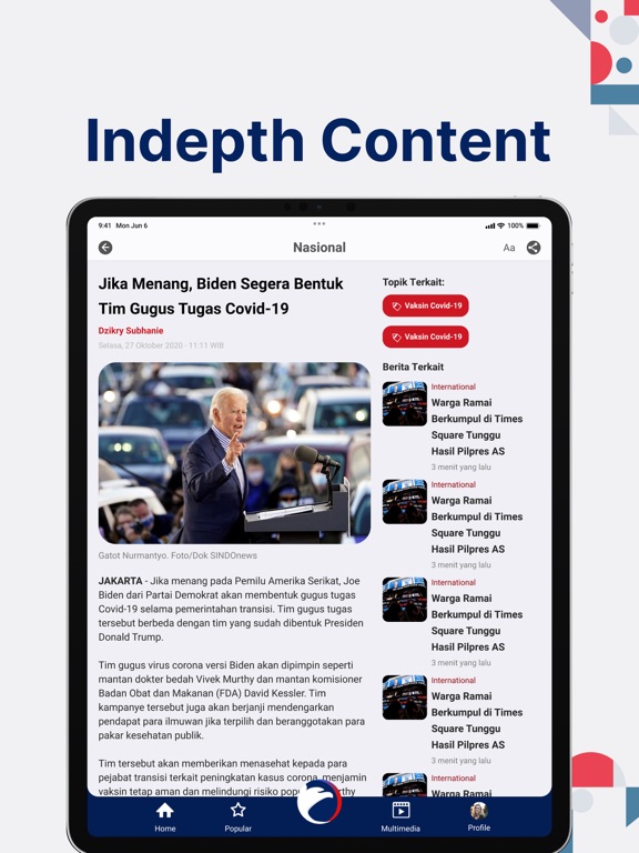 SINDOnews iPad screenshot 7 - News app
