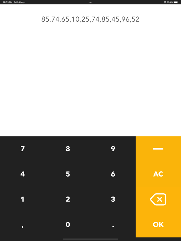 Screenshot #6 pour Mean - Statistics Calculators