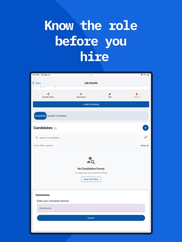 PowerToHire iPad screenshot
