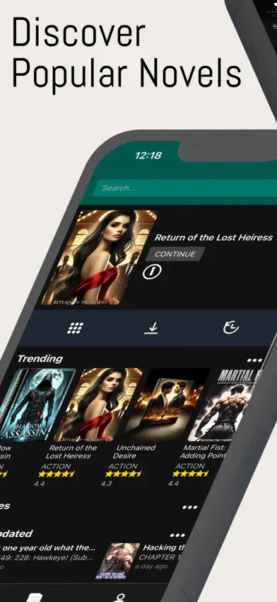 NBReader screenshot 1