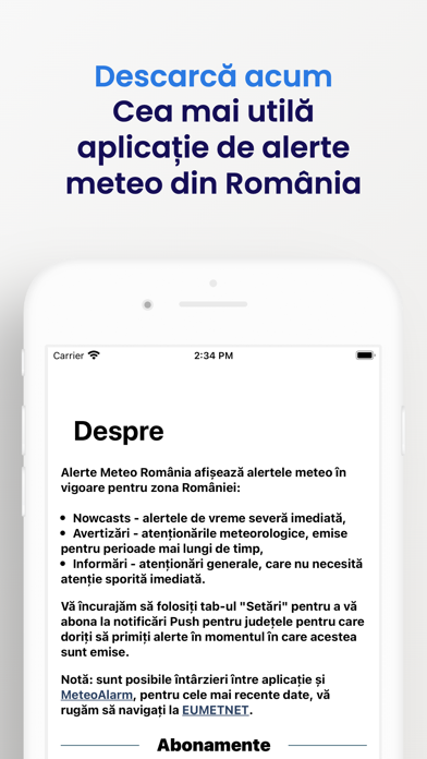 Alerte Meteo Romania Screenshot