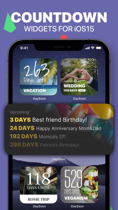 Screenshot #1 pour Day Counter Widget - CountDown
