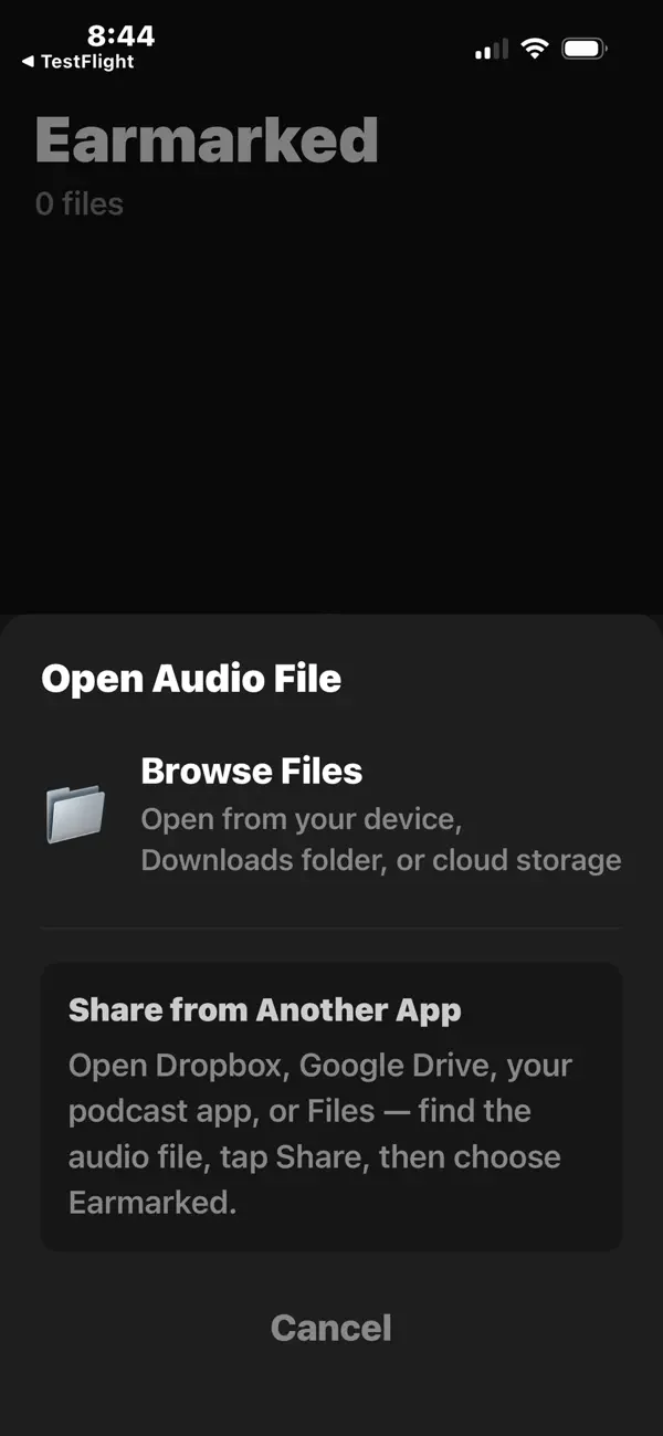 Screenshot #3 pour Earmarked: Audio Bookmarks