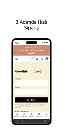 Gnoce Türkiye iPhone screenshot