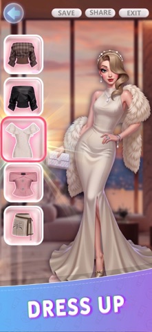 Fallen Beauty: Merge & Story iPhone screenshot 4