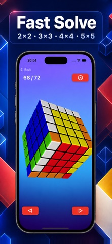 Magic Cube Solver & Timer Screenshot 8 of 10