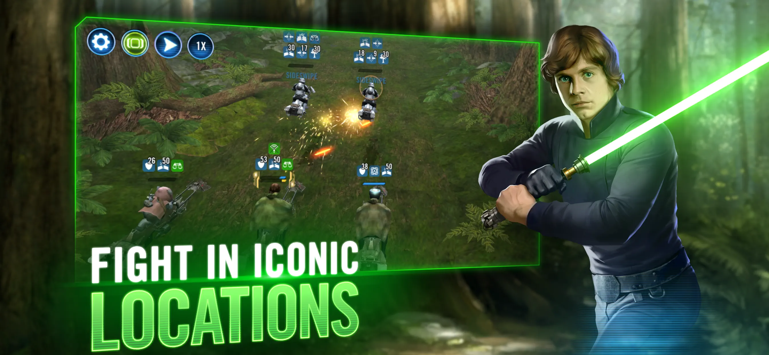 #5. Star Wars™: Galaxy of Heroes (iOS) 由: Electronic Arts