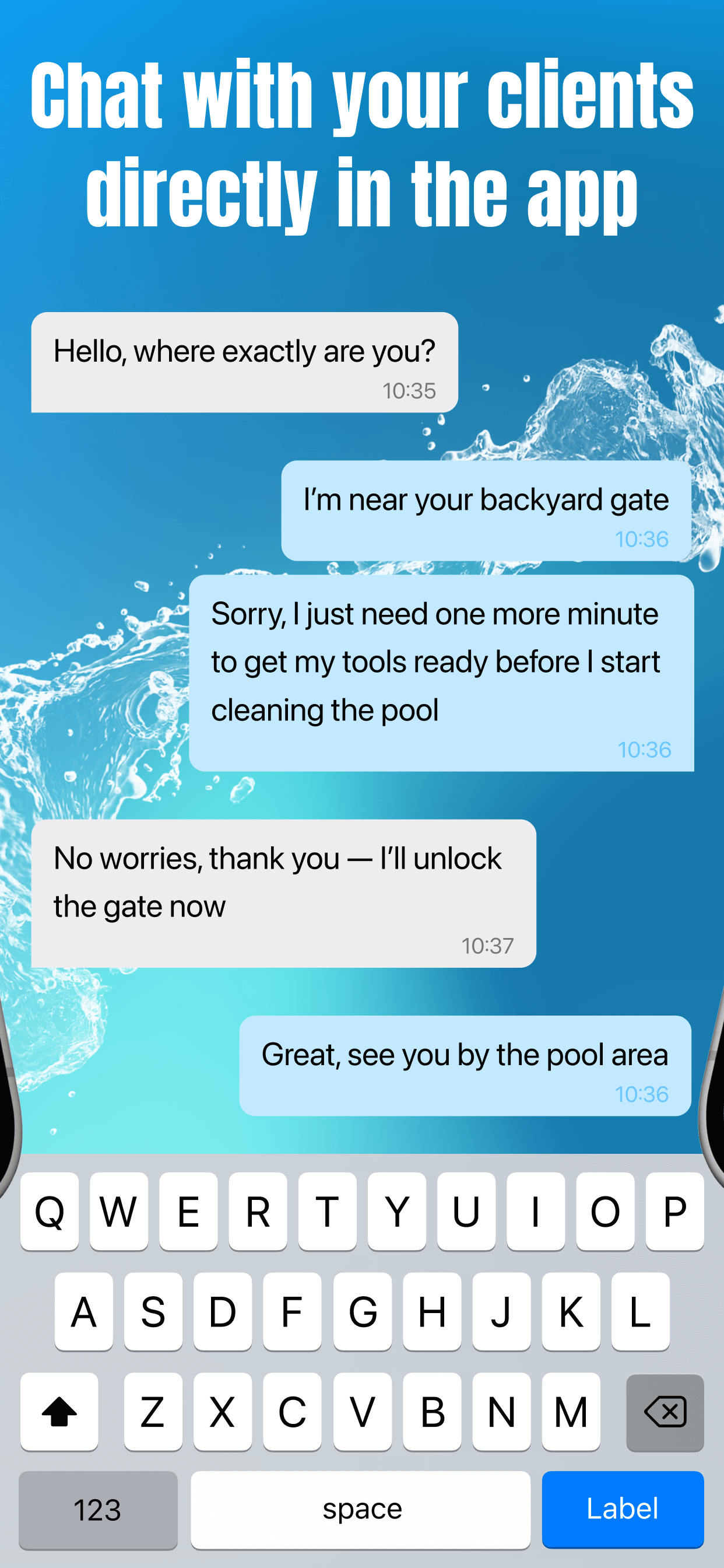 Aqua - Cleaner: Service screenshot 4