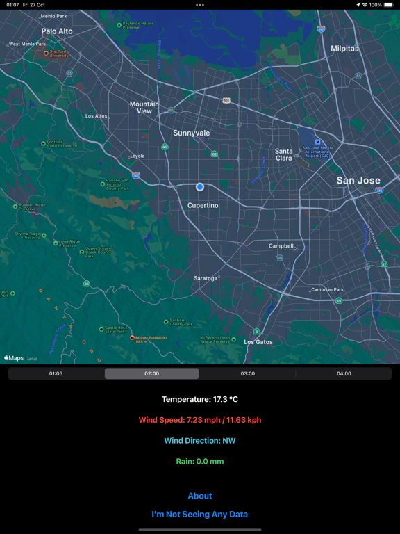 Screenshot #5 pour Cycle Weather App