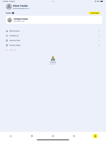 Firbank Grammar Aquatics iPad screenshot