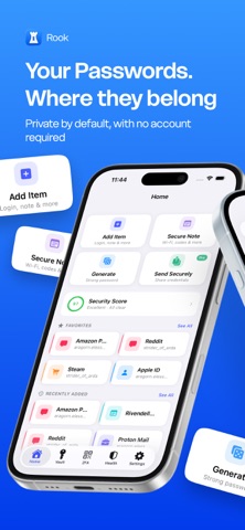 RookPass — Password Vault Screenshot 1 of 6