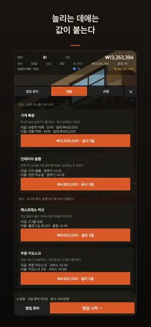 Gabi: 카페 경영 시뮬레이터 screenshot 3