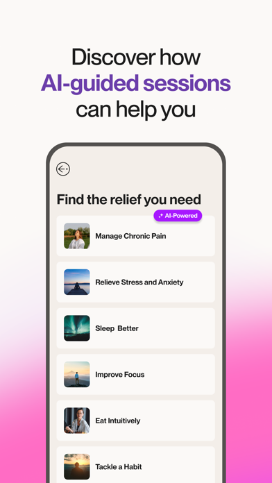Screenshot #2 pour Reveri: AI relief for pain