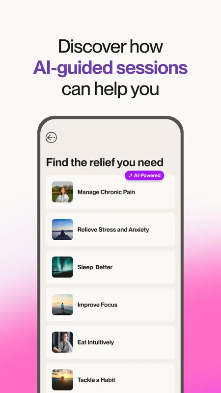 Reveri: Relief in Minutes screenshot 2 of 6