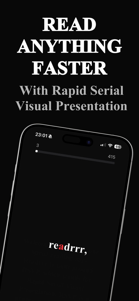 Readrrr - Focus Reader - Productivity App | MWM
