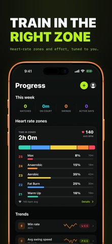 Racket AI: Sports Intelligence iPhone screenshot