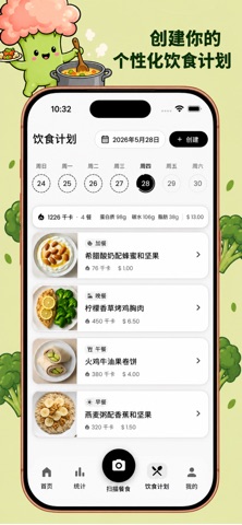 AI卡路里追踪器 - MealTrack screenshot