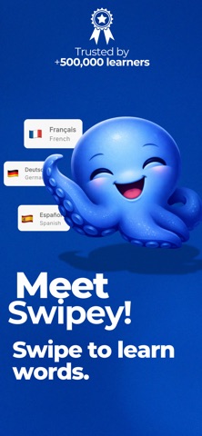 Swipey: Learn Vocabulary iPhone screenshot