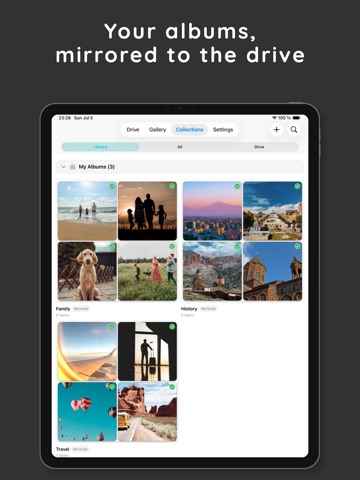 DepiDrive iPad screenshot