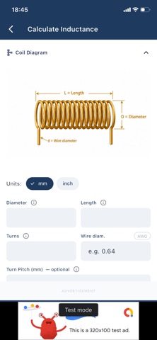 Inductor Calculator Master Screenshot 2 of 8